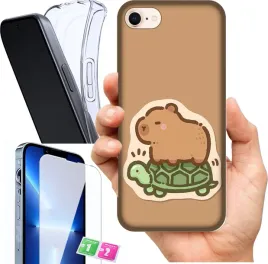 etui-na-apple-iphone-8-wzory-capybara-kapibara-szklo