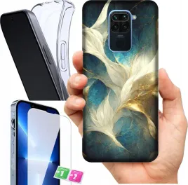 etui-na-xiaomi-redmi-note-9-wzory-marble-szklo