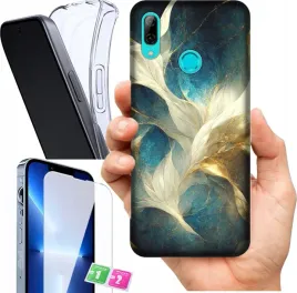 etui-na-huawei-p-smart-2019-wzory-marble-szklo