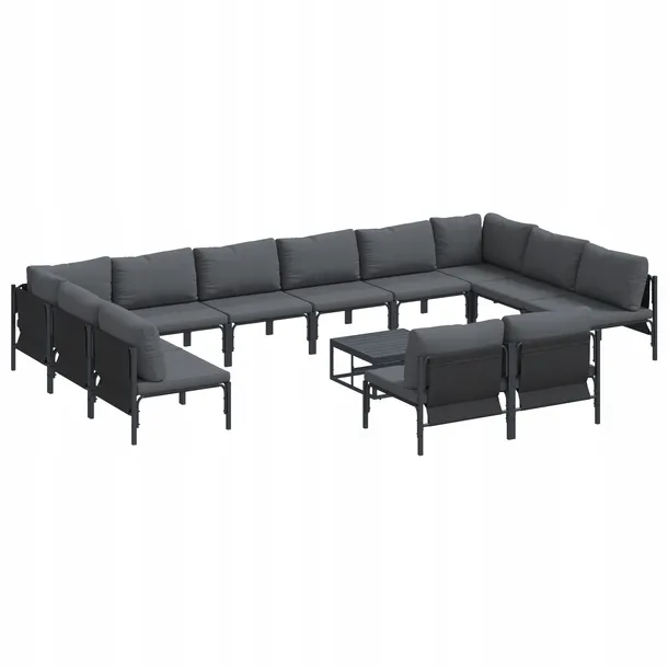 zestaw-sof-na-ogrod-13-pcs-antracyt-stal-stan-nowy-styl-nowoczesny
