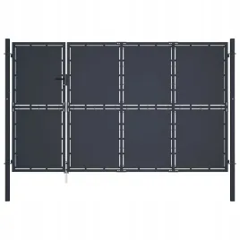 vidaxl-brama-ogrodzeniowa-stalowa-350-x-200-cm-antracytowa