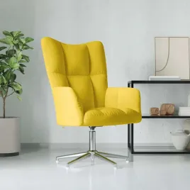 vidaxl-fotel-musztardowy-obity-aksamitem