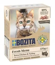 lekkostrawna-karma-dla-kota-z-kurczakiem-i-indykiem-w-sosie-bozita-370g