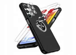 leyi-etui-czarne-na-telefon-na-samsung-galaxy-a25-5g-folia-pancerna