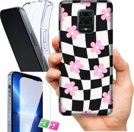 etui-na-xiaomi-redmi-note-9-pro-wzory-good-vibes-szklo
