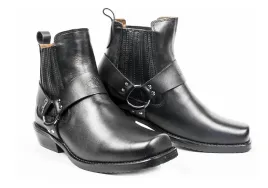 skorzane-buty-motocyklowe-40-kowbojki-chopper