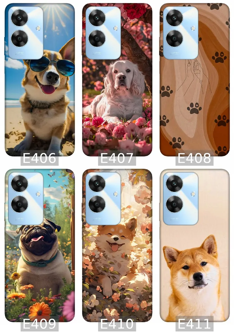 etui-na-realme-note-60-wzory-psy