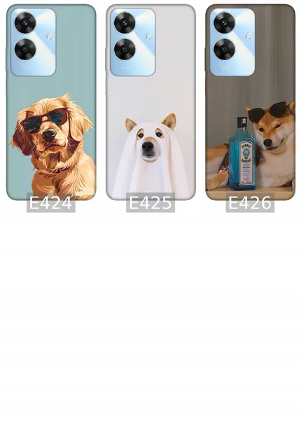 etui-na-realme-note-60-wzory-psy-stan-opakowania-oryginalne