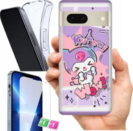 etui-na-google-pixel-7-wzory-kuromi-szklo