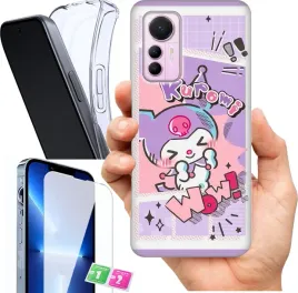 etui-na-xiaomi-12-lite-wzory-kuromi-szklo