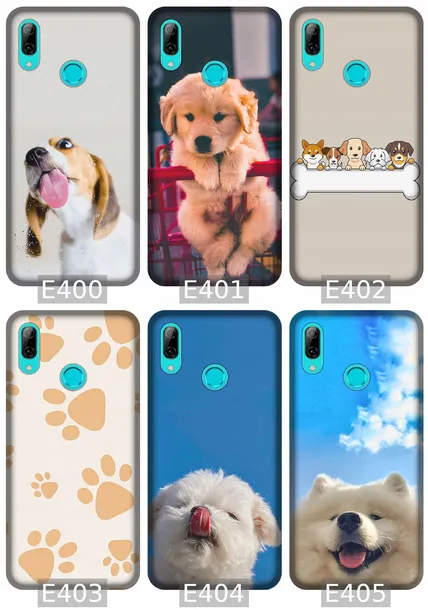 etui-na-honor-10-lite-wzory-psy-kolor-wielokolorowy