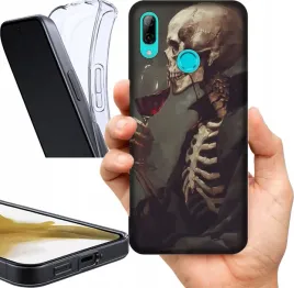 etui-na-huawei-p-smart-2019-wzory-death-smierc