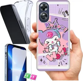 etui-na-oppo-a17-wzory-kuromi-szklo