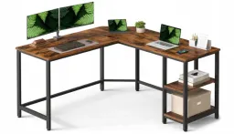 biurko-narozne-l-industrialne-138x138-cm-polki-rustykalny-braz-czarny