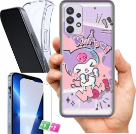 etui-na-samsung-galaxy-a32-5g-wzory-kuromi-szklo