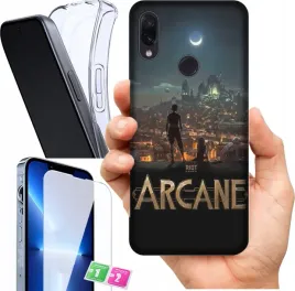 etui-na-xiaomi-redmi-note-7-wzory-arcane-szklo