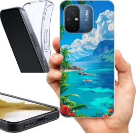 etui-na-xiaomi-redmi-12c-wzory-wakacje-summer-vibes