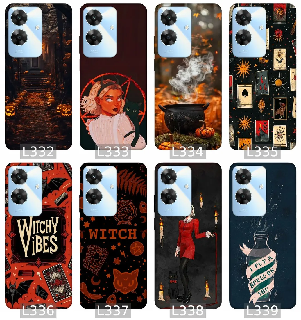 etui-na-realme-note-60-wzory-hallowen
