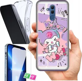 etui-na-huawei-mate-20-lite-wzory-kuromi-szklo