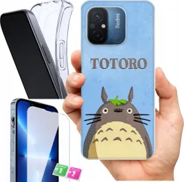 etui-na-xiaomi-redmi-12c-wzory-totoro-szklo