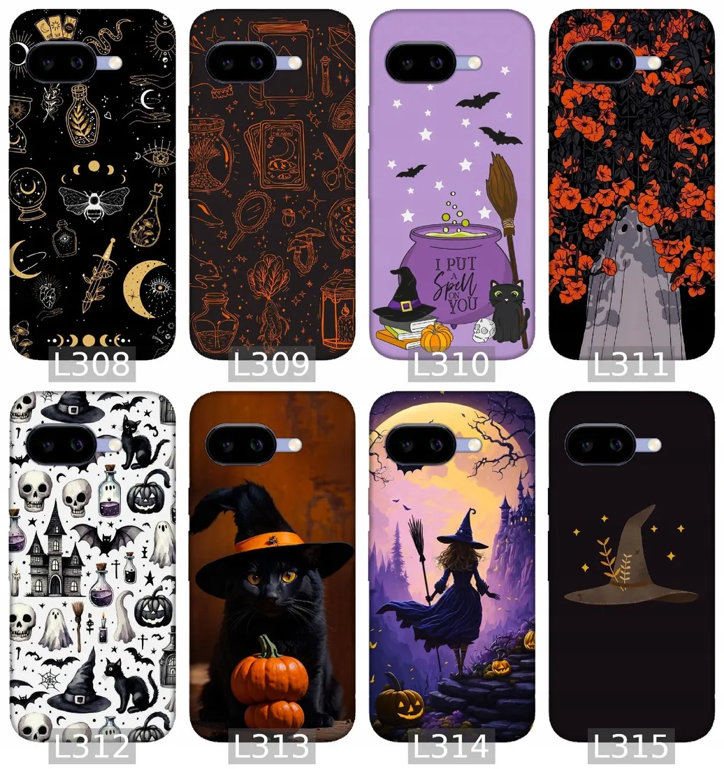 etui-na-google-pixel-9a-wzory-hallowen