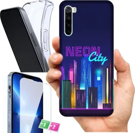 etui-na-xiaomi-redmi-note-8t-wzory-neon-szklo