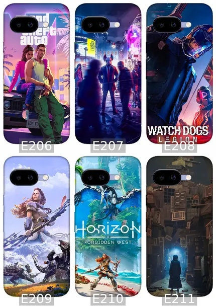 etui-na-google-pixel-9a-wzory-gry-games-typ-plecki