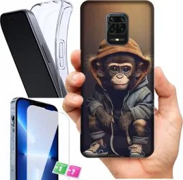 etui-na-xiaomi-redmi-note-9-pro-wzory-zwierzeta-szklo