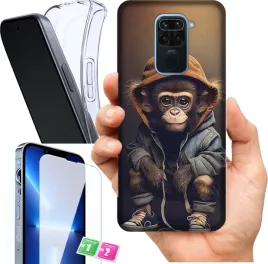 etui-na-xiaomi-redmi-note-9-wzory-zwierzeta-szklo