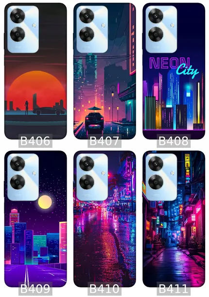 etui-na-realme-note-60-wzory-neon-typ-plecki