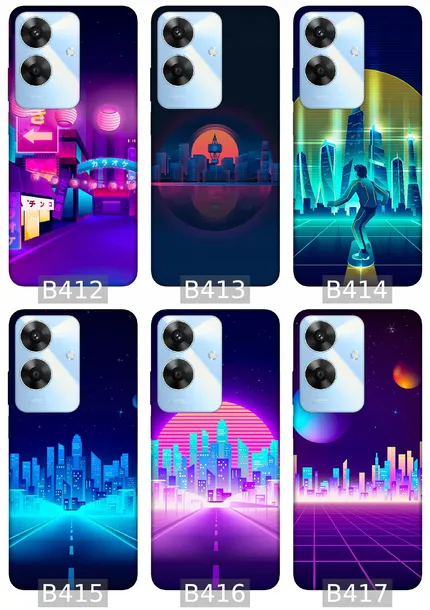 etui-na-realme-note-60-wzory-neon-material-tworzywo-sztuczne