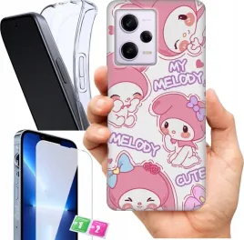etui-na-xiaomi-redmi-note-12-pro-4g-wzory-my-melody-szklo