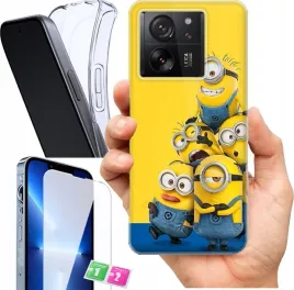 etui-na-xiaomi-13t-wzory-minionki-szklo
