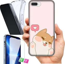 etui-na-apple-iphone-7-plus-wzory-urocze-misie-szklo