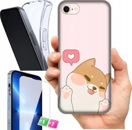 etui-na-apple-iphone-8-wzory-urocze-misie-szklo