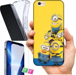 etui-na-apple-iphone-6s-plus-wzory-minionki-szklo