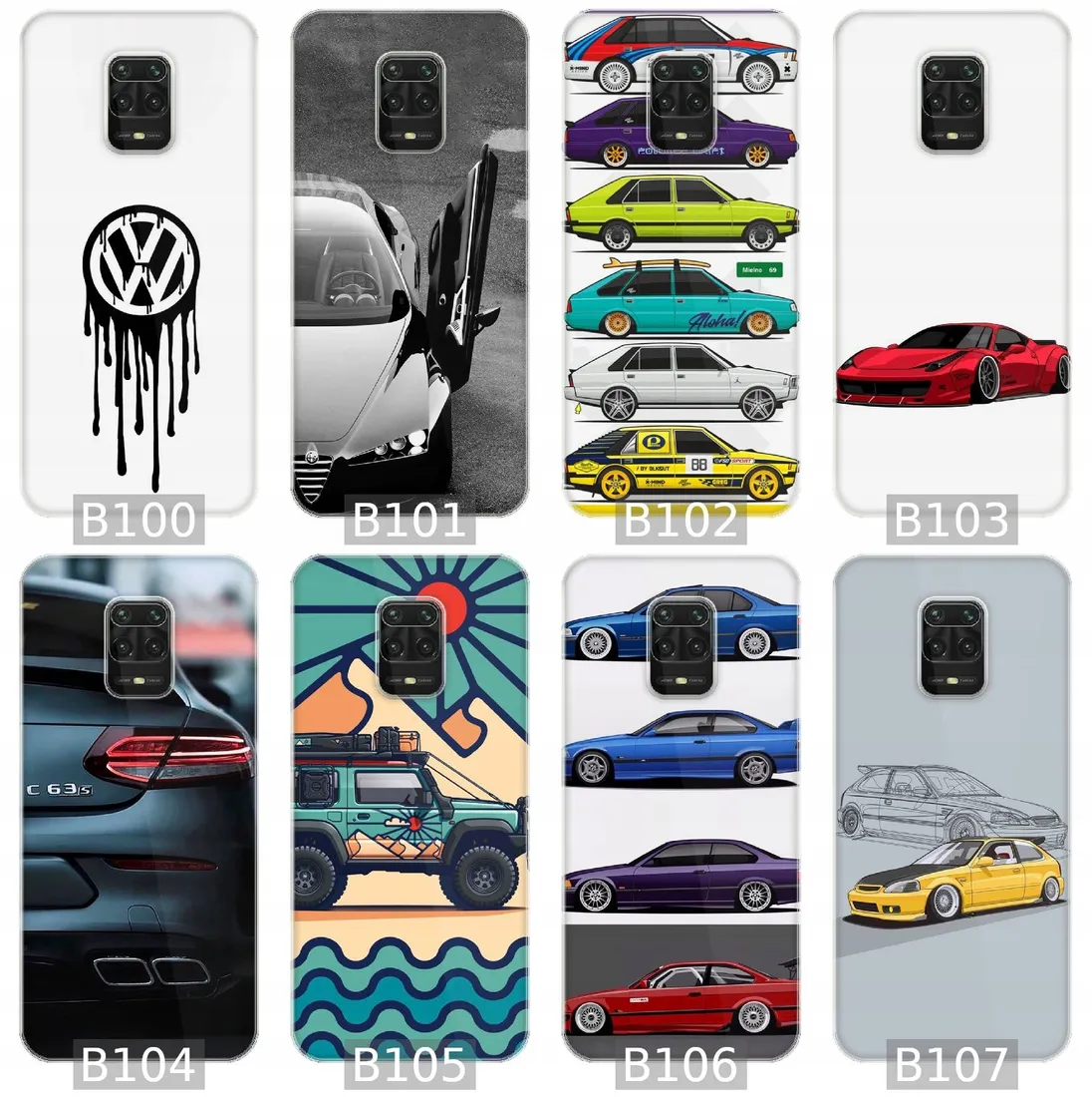 etui-na-xiaomi-redmi-note-9s-wzory-auta