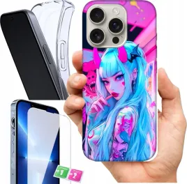 etui-na-apple-iphone-16-pro-wzory-neon-girl-anime-szklo