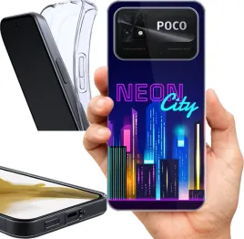 etui-na-xiaomi-poco-c40-wzory-neon