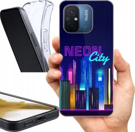 etui-na-xiaomi-redmi-12c-wzory-neon