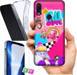 etui-na-xiaomi-redmi-note-7-wzory-fall-guys-szklo