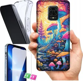 etui-na-xiaomi-redmi-note-9-pro-wzory-grzyby-szklo