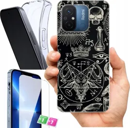 etui-na-xiaomi-redmi-12c-wzory-mystic-szklo
