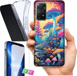 etui-na-xiaomi-redmi-note-11-pro-5g-wzory-grzyby-szklo