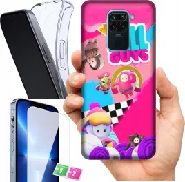 etui-na-xiaomi-redmi-note-9-wzory-fall-guys-szklo