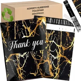 foliopaki-kurierskie-mocne-255x370-zloty-marmur-thank-you-50szt