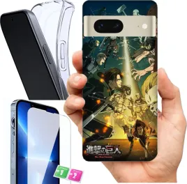 etui-na-google-pixel-7-wzory-atak-tytanow-szklo