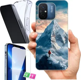 etui-na-xiaomi-redmi-12c-wzory-gory-szklo
