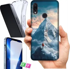 etui-na-xiaomi-redmi-note-7-wzory-gory-szklo