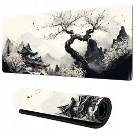 gamingowa-podkladka-pod-mysz-90x40cm-na-biurko-kwitnaca-wisnia-azja-xxl